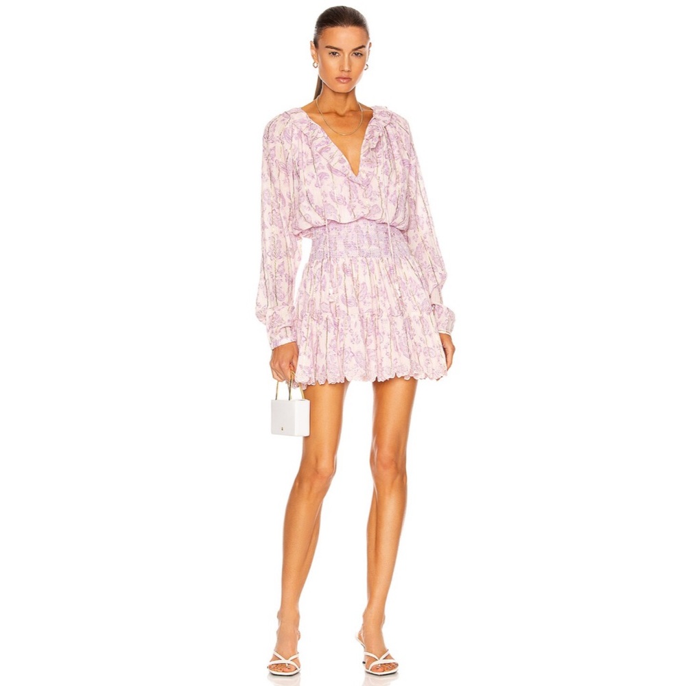 Revolve House of Harlow 1960 pink/purple mini dress